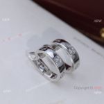 AAA Copy Cartier Love Ear Clips Women S925 Silver with 1 Diamond